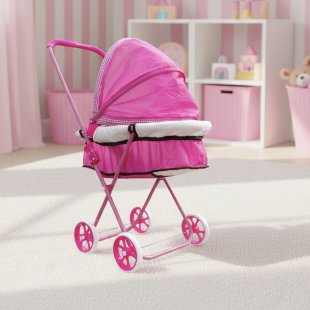 COMBO Cochesito con Cuna Y Bebé de Juguete