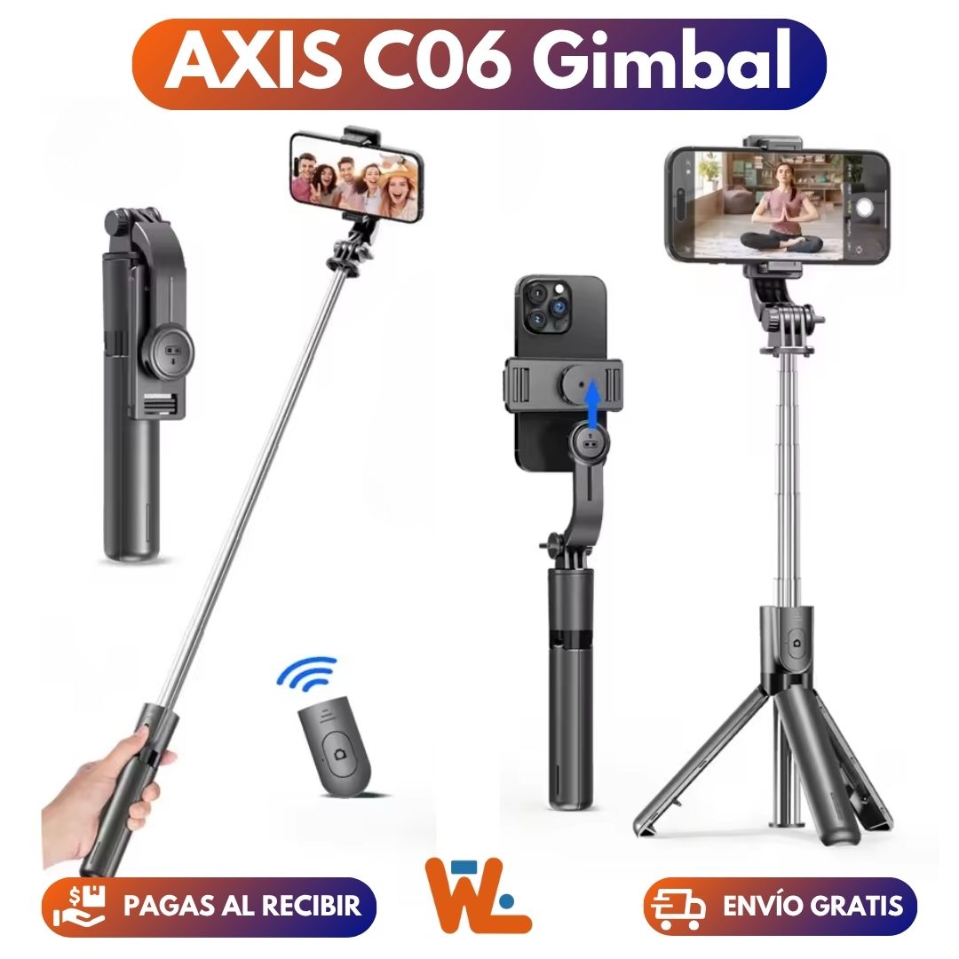 AXIS C06 Gimbal Estabilizador para Móvil