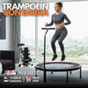 Trampolín de ejercicio con Barra Estabilizadora