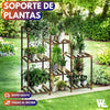 Soporte Para Plantas De Madera Con 7 Posiciones