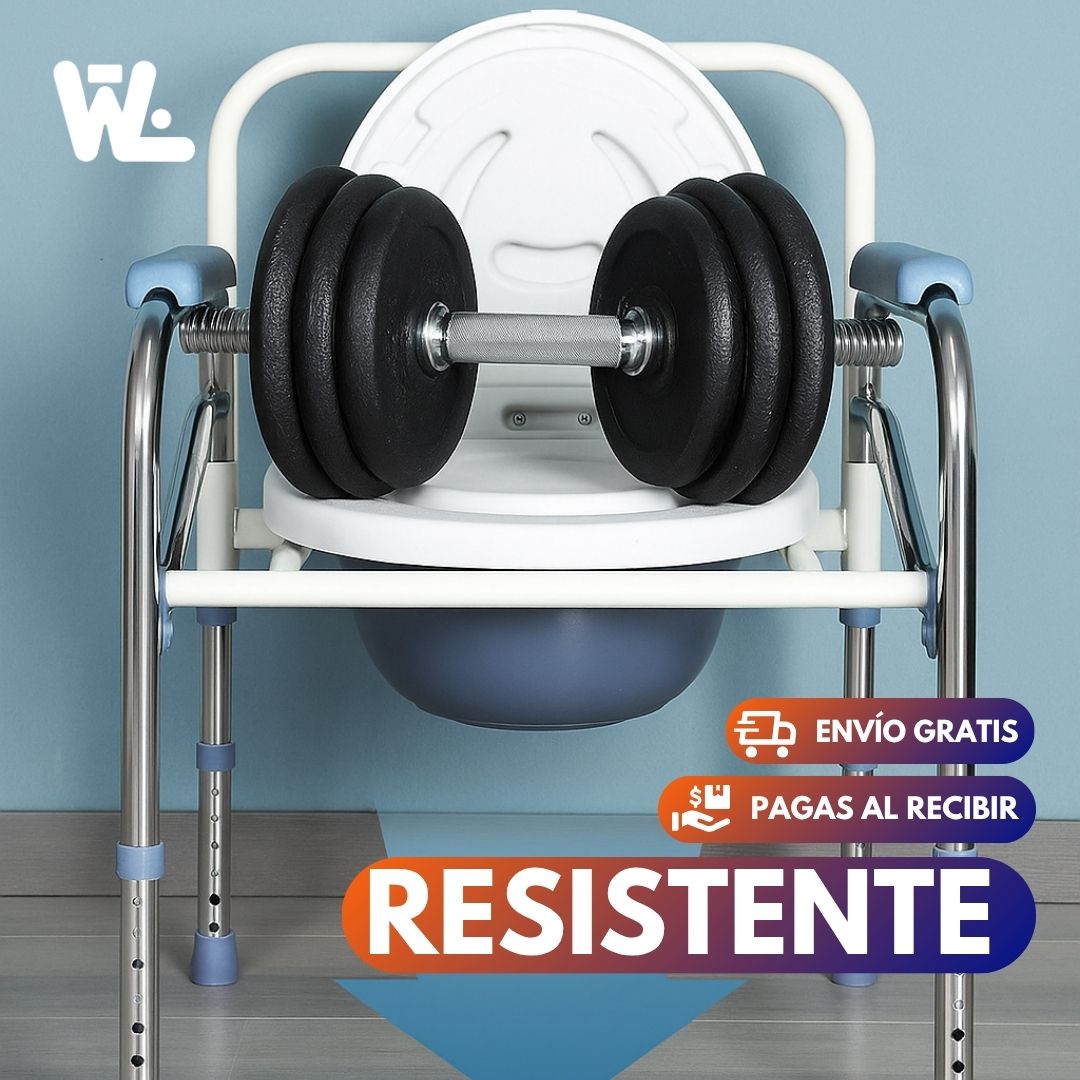 Inodoro Móvil para Adultos, Embarazadas y discapacitados