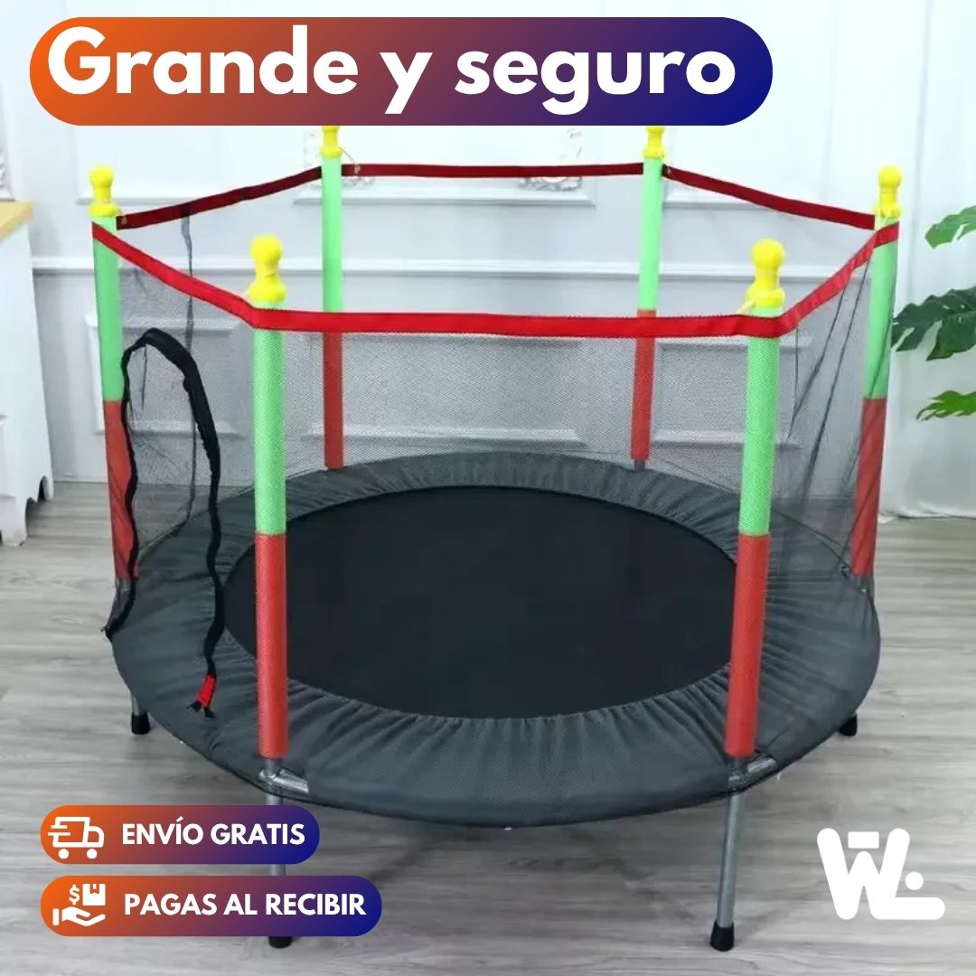 Trampolín Ifantíl Recreativo, Interior o Exterior