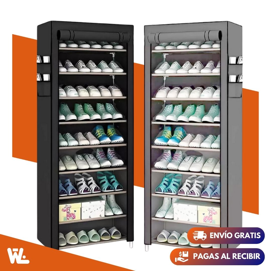 Zapatero de Tela 9 Niveles